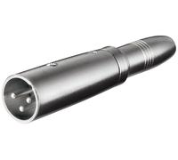 Wentronic xlr 004 3pin 6.35mm adaptador de cable - adaptador para cabl