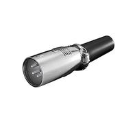 Wentronic XLR 188-4 XLR M 4 Pin Acero Inoxidable - Conector (Acero Inoxidable)