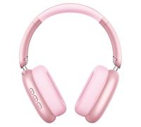 Wentronic Y01 Auriculares Inalámbricos Bluetooth 5.3 con Cancelación de Ruido, Sonido Hi-Res, 48h de Reproducción, Cascos Plegables sobre-Oreja con Micrófono para iOS/Android/PC - Rosa