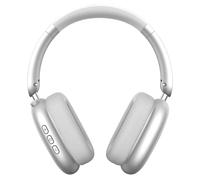 Wentronic Y01 Auriculares Inalámbricos Bluetooth 5.3 con Cancelación de Ruido, Sonido Hi-Res, 48h de Reproducción, Cascos Plegables sobre-Oreja con Micrófono para iOS/Android/PC - Plata