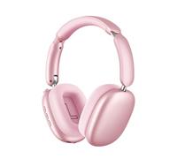 Wentronic Y02 Active Noise Cancelling Headphones,60H Battery,5 EQ Music Modes,Hi-Res Audio,Deep Bass,Foldable Wireless Over Ear Bluetooth 5.4 Headset,Breathable Leather Earpads (Pink)