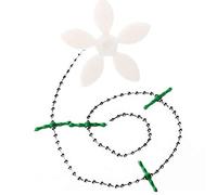 WENTS Ducha de Drenaje Pelo Catcher 20PCS Shower Chain Cleaner Hair Catcher Durable DrainWig Bath Shower Drain Hair Catcher Clog Remover Herramienta de Limpieza de baño Accesorios