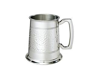 Wentworth Pewter Semi-martillo 1 pinta lata lata jarra