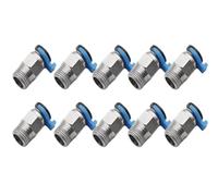 wenwendianzi 10/20 piezas conectores neumáticos for acoplador 1,75/3mm tubería Pc4 M6 M10 accesorios tubo PTFE 2/4(PC4-01,20pcs)