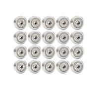 wenwendianzi 10/20 piezas de engranaje de rodamiento lineal de polea de plástico de rueda POM, adecuado for la serie Ender-3/V2/End-3 S1/CR-10(20Pcs)