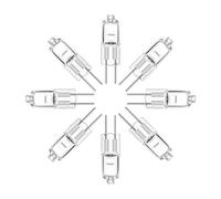 wenwendianzi 10 Bombillas halógenas G4 de 12 V, 5 W, 10 W, 20 W, 35 W y 50 W, Globo Bipin LED, Blanco cálido, cápsula LED, Bombillas halógenas.(10Pcs 20W)