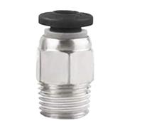 wenwendianzi 10 piezas de impresora 3D a través de conector V6 tubo de alimentación M4 diámetro M10 accesorios de rosca PC4-M6 PC4-01 PC6-01(PC4-01 through)