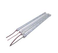 wenwendianzi 5 uds 20CM/30CM/50CM SMD 5630 12V LED Cocina Debajo del gabinete Luces de Tira Barras duras rígidas lámpara de Tubo del Armario(Milky,Warm White_20CM)