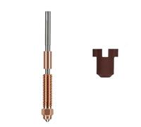 wenwendianzi Actualización Hotend serie K1, adecuada for bloques calefactores cerámicos K1C/K1 Max y reemplazo de boquilla, Kit de impresión 3D mejorado K1 SE(1PC 0.6 With sock)