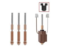 wenwendianzi Actualización Hotend serie K1, adecuada for bloques calefactores cerámicos K1C/K1 Max y reemplazo de boquilla, Kit de impresión 3D mejorado K1 SE(Hotend-268)