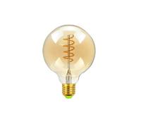 wenwendianzi Bombilla LED Dorada A60 ST64 G80 G95 G125 E27 220 V, filamento Regulable cálido(G80 220V)
