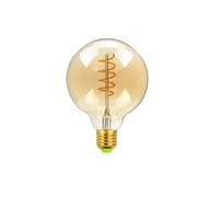 wenwendianzi Bombilla LED Dorada A60 ST64 G80 G95 G125 E27 220 V, filamento Regulable cálido(G95 220V)