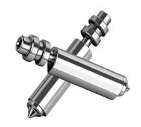 wenwendianzi Boquilla for piezas de impresora 3D de acero endurecido Hotend 0,2 0,4 0,6 0,8mm(0.6mm,3pcs)