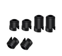 wenwendianzi Calcetín de silicona for núcleo de calefacción de cerámica, bloque térmico, cubierta for mantener el calor, piezas de impresora 3D(High Flow,4PCS)