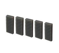 wenwendianzi Cepillo de boquilla de silicona, adición de 4 boquillas, cepillo de limpieza, limpieza del cabezal de la impresora, piezas de impresora 3D(5 PCS)