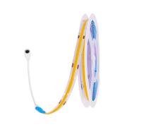 wenwendianzi DC 5V LED COB Luz de Tira USB Iluminación Lineal 320LED(Natrual White,DC Plug,3m)