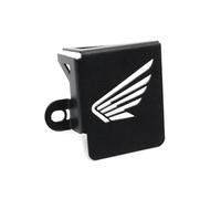 wenwendianzi Diseño Hueco for CB500X CB500F CB 500X 500F 500 X/F Cubierta de depósito de líquido de Freno Trasero Accesorios de protección de Copa(Black-Without Logo)