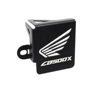 wenwendianzi Diseño Hueco for CB500X CB500F CB 500X 500F 500 X/F Cubierta de depósito de líquido de Freno Trasero Accesorios de protección de Copa(Black-CB500X)