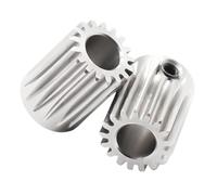 wenwendianzi Engranaje de Motor extrusor de piñón de acero inoxidable, 1-5 uds., 5mm/0,5 M, 17T for rueda de extrusión for impresora 3D(2pcs)