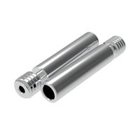 wenwendianzi Heatbreak M6 de aleación de titanio for Mini Hotend Throat, bloque calentador suave de filamento de 1,75mm, piezas de impresora 3D, 1/2/3 Uds.(3pcs)