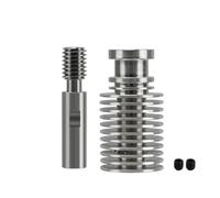wenwendianzi Kit de disipador térmico V6, bimetálico de aleación de titanio for KP3S KP3S Pro S1 KP5L, accesorios de piezas de impresora 3D(Titanium alloy kit)