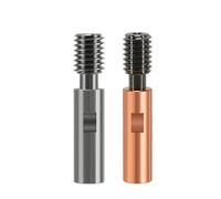 wenwendianzi Kit de disipador térmico V6, bimetálico de aleación de titanio for KP3S KP3S Pro S1 KP5L, accesorios de piezas de impresora 3D(2Pcs Mix Heatbreak)