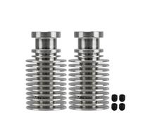 wenwendianzi Kit de disipador térmico V6, bimetálico de aleación de titanio for KP3S KP3S Pro S1 KP5L, accesorios de piezas de impresora 3D(2Pcs Heatsink)