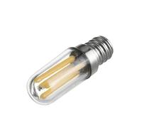 wenwendianzi Lámpara LED de filamento for refrigerador, Regulable, E14 E12, 1 W, 2 W, 4 W, 3000-6000 K, Blanco frío/cálido, 110 V, 220 V(Warm White,E14 220V_1W)
