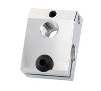 wenwendianzi Mini bloque calentador de aluminio/cobre for cartucho de Sensor PT100, termistor termopar, Kit de impresora 3D de extremo caliente, 1 Uds.(Aluminum)