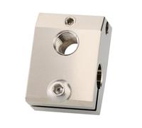 wenwendianzi Mini bloque calentador de aluminio/cobre for cartucho de Sensor PT100, termistor termopar, Kit de impresora 3D de extremo caliente, 1 Uds.(Copper)