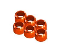 wenwendianzi Nueva Tapa de Tornillo de Pinza de Freno for Z900, Z900SE, Z900RS, Z650, Z650RS, Z750/R, Z800, Z1000/R/SX, Z400 y Z300. Cubierta de Perno y Tuerca de Motor de Motocicleta.(Orange)