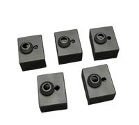 wenwendianzi Piezas de impresora 3D, 3/5/10 Uds. 3 S1/S1 Pro, bloque calefactor, tablero de cubierta de silicona, extrusión de calcetines populares(5 PCS)