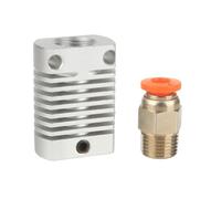 wenwendianzi Piezas de impresora 3D/CR8/CR10, disipador térmico de Metal, cabezal caliente Mk8/mk10, extrusora Hotend de 1,75 MM, filamento de 3mm for 3 CR10S(Silver,4 PCS)