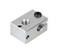 wenwendianzi Piezas de impresora 3D, extrusora de bloque calefactor V6 for HT-NTC100K, calentador termométrico de termopar HotEnd de aluminio(4pcs)