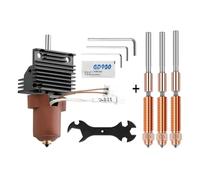 wenwendianzi Piezas de impresora 3D for el kit de hotend K1C K1 Max, bloque calefactor cerámico de 0,4, 0,6 y 0,8 mm.(Package 5)