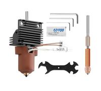 wenwendianzi Piezas de impresora 3D for el kit de hotend K1C K1 Max, bloque calefactor cerámico de 0,4, 0,6 y 0,8 mm.(Package 4)