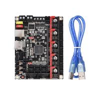 wenwendianzi Placa base Turbo V1.4 de 32 bits, controlador TMC2209 y TMC2208 for impresora 3D Ender3 CR10(V1.4 Turbo,TMC2209x5)