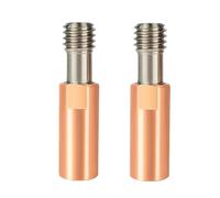 wenwendianzi Placa de aislamiento bimetálica Ender 3 CR10 de 2 piezas con garganta de cobre de aleación de titanio lisa de 1,75 mm(2 PCS 4.1mm)