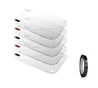 wenwendianzi Protector de pantalla de 5 uds., película protectora LCD de 6,6 pulgadas for Photon Mono 2, accesorios for impresora de resina 3D(With Masking Tape)