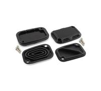 wenwendianzi Tapa de la Bomba del Cilindro Maestro de Freno Izquierdo y Derecho de Motocicleta Compatible con Glide Touring FLHT FLHR FLHX FLTR V-Rod 2014-2016(A)