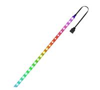 wenwendianzi Tira de luz LED Rainbow PC Digital WS2812b for Caja de PC con Cabezal ARGB de 5V y 3 Pines(Non-Waterproof,60 1m X1)