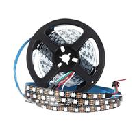wenwendianzi Tira de luz LED WS2812B 5050 IC 30/60/144 píxeles DC5V IP30/67 Resistente al Agua(WS2812B DC5V_0.5M_IP67 30LEDS)