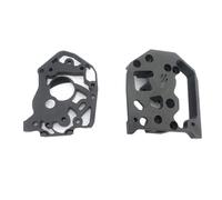 wenwendianzi Todo Metal Stealthburner SB Clockwork 2 piezas de extrusora, Panel trasero 2 huecos, adecuado for impresora 3D DIY Voron 2,4/Trident(Black Parts)