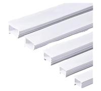wenwendianzi Tubo LED de Silicona con Cubierta de Gel, difusor Suave Integrado Flexible, Lineal, Blanco, 1M-15M for Tira LED COB 5050 2835(W0808,10M One Roll)