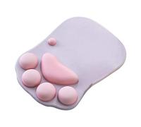 Wenxin Cute Cat Paw Mouse Pad Alfombrilla de Silicona Antideslizante Alfombrilla PC Soporte de reposamuñecas para computadora