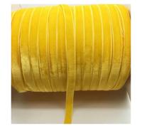 WENYAZIGUO Cintas de Terciopelo, Carrete de Cinta de Terciopelo Vintage de 5 Yardas y 3/8 de Pulgada de Ancho, Multicolor(Unique Colour)