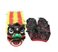 WENYAZIGUO Traje de la danza del león, Lion Dance Head Costume Set Multicolor 6 Inch Performance Props(C)