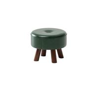 WENYAZIGUO un pequeño Taburete de Madera, Taburete bajo de Madera, Ideal for el hogar, sofá la Sala, Porche, for cambiarse Zapatos, balcón o Dormitorio(C)