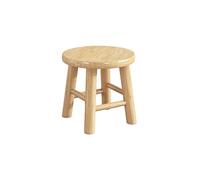 WENYAZIGUO un pequeño Taburete de Madera, Taburete bajo de Madera, pequeño, for el hogar, Original, Ideal for Sala Estar, Dormitorio o balcón(A)