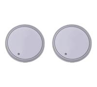 WENYINGLIHAI 2pcs LED Car Cup Holder Coaster para Volkswagen T-Roc, Portavasos Coche 7 Colores Posavasos Antideslizantes para Coche Accessories